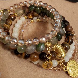 5-Loop Memory Wire Bracelet